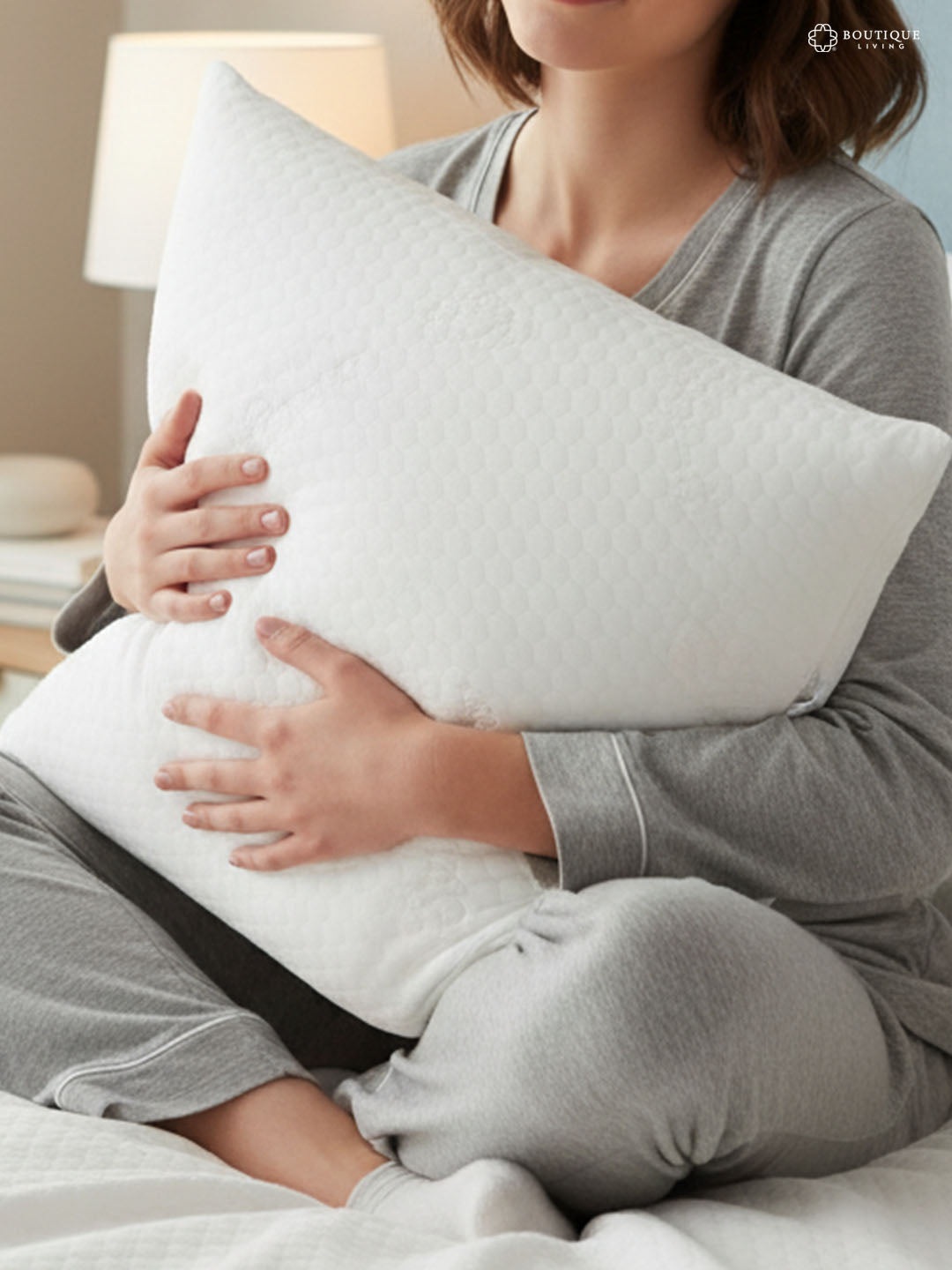 Adjustable Memory Foam Ergonomic Support Pillow - Pack of 1 (60 L cm x 40 W cm)