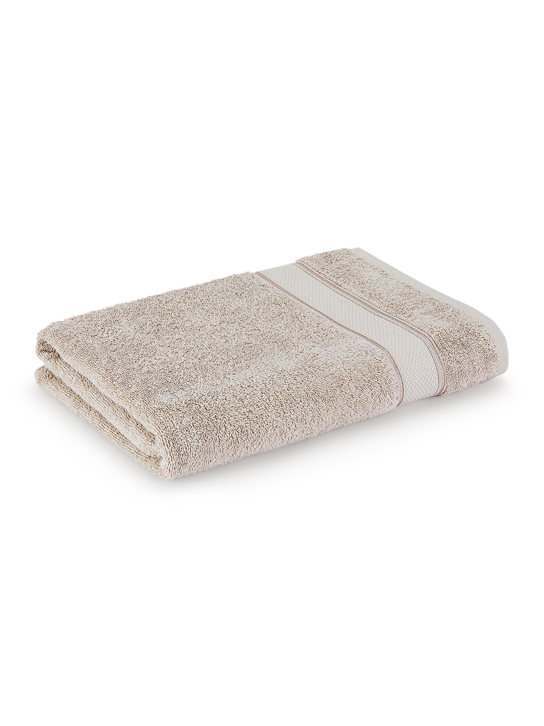 Luxe Loom 100% Cotton 550 GSM Bath Towel - Pearled Grey