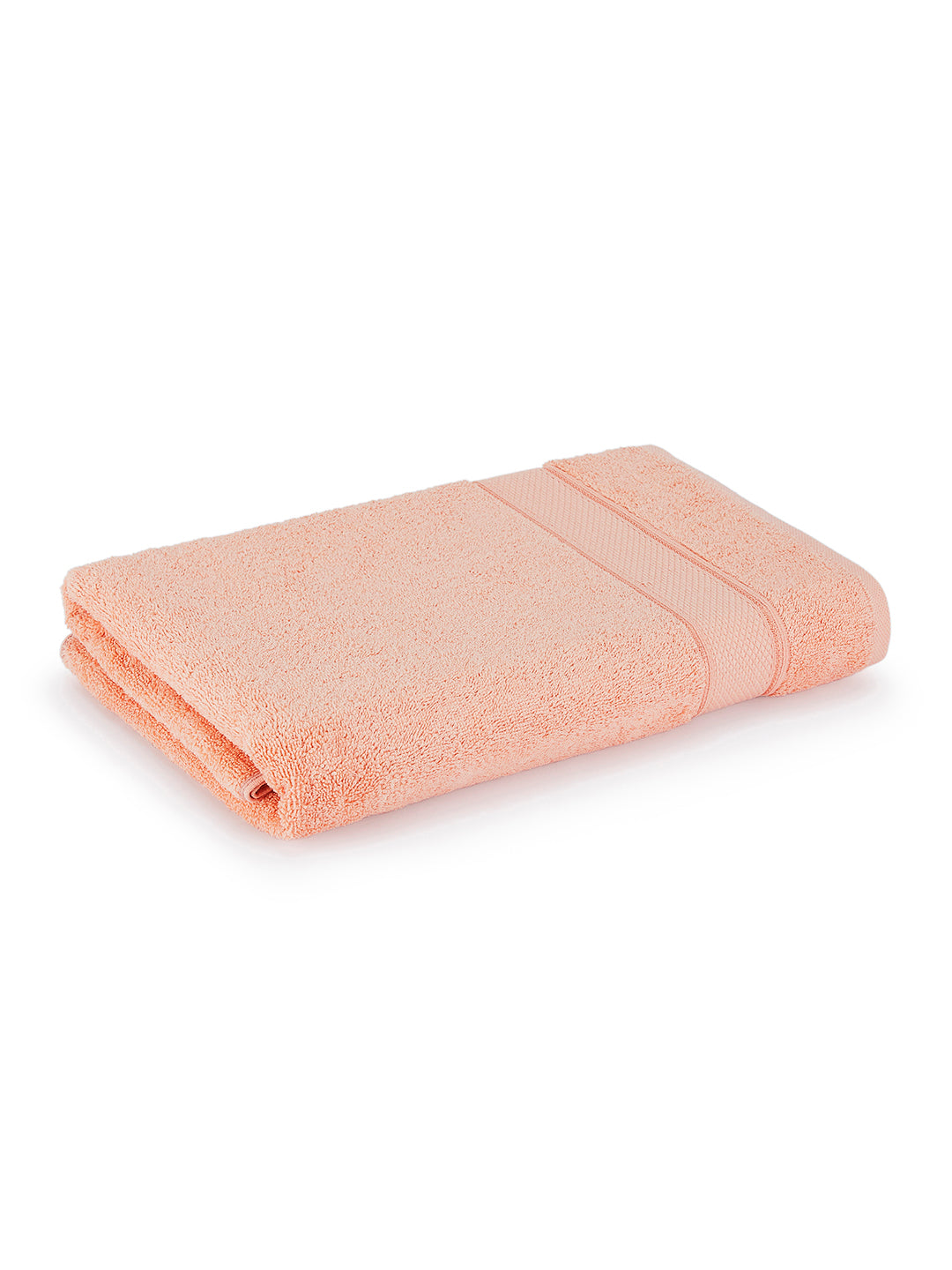 Luxe Loom 100% Cotton 550 GSM Bath Towel - Peach