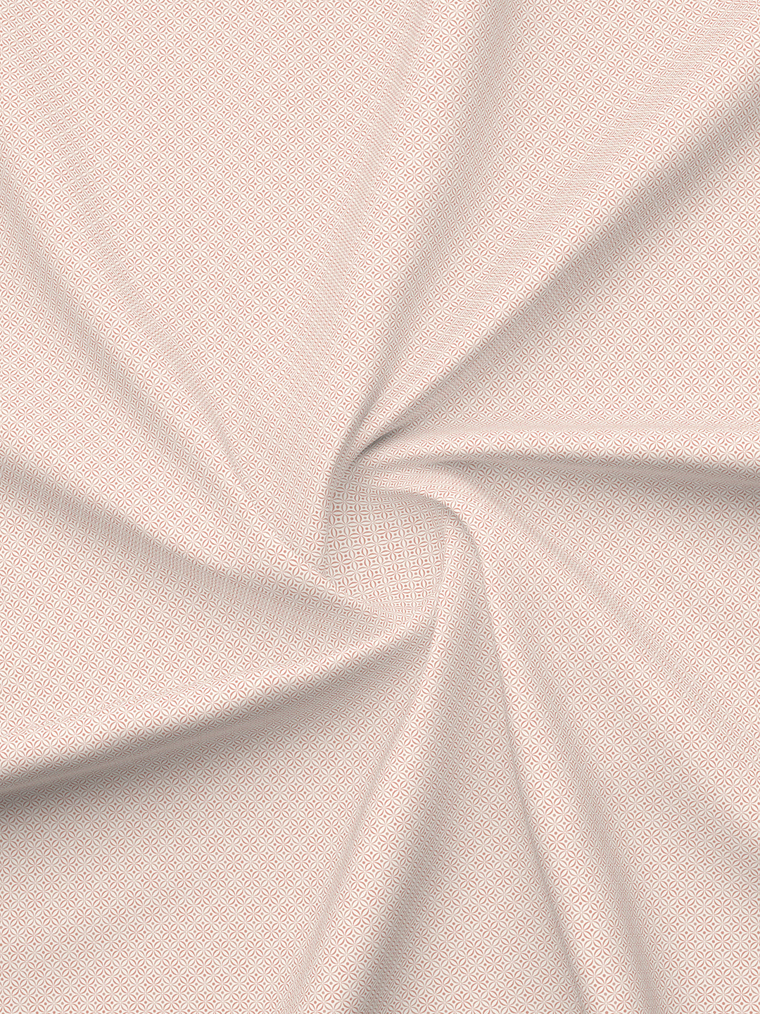 Cottage Garden 100% Cotton 300 TC King Bedsheet with 2 Pillow Covers - White Printed