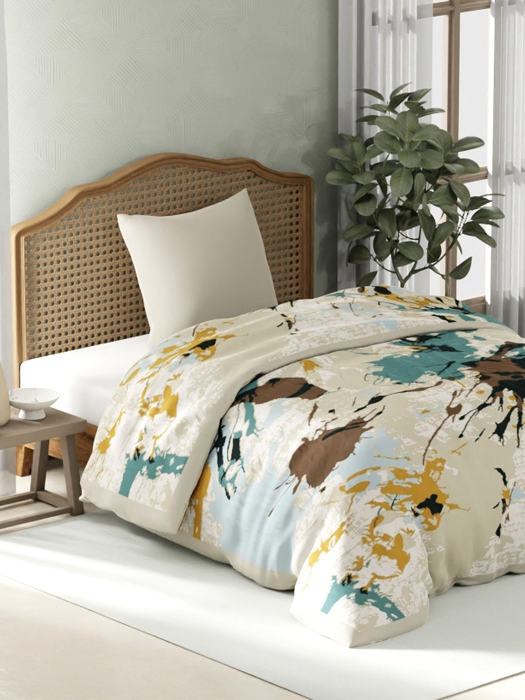 Valatia 700 GSM Multicolor 2 Ply Single Premium Mink Blanket (Size - 1.60 m x 2.20 m)