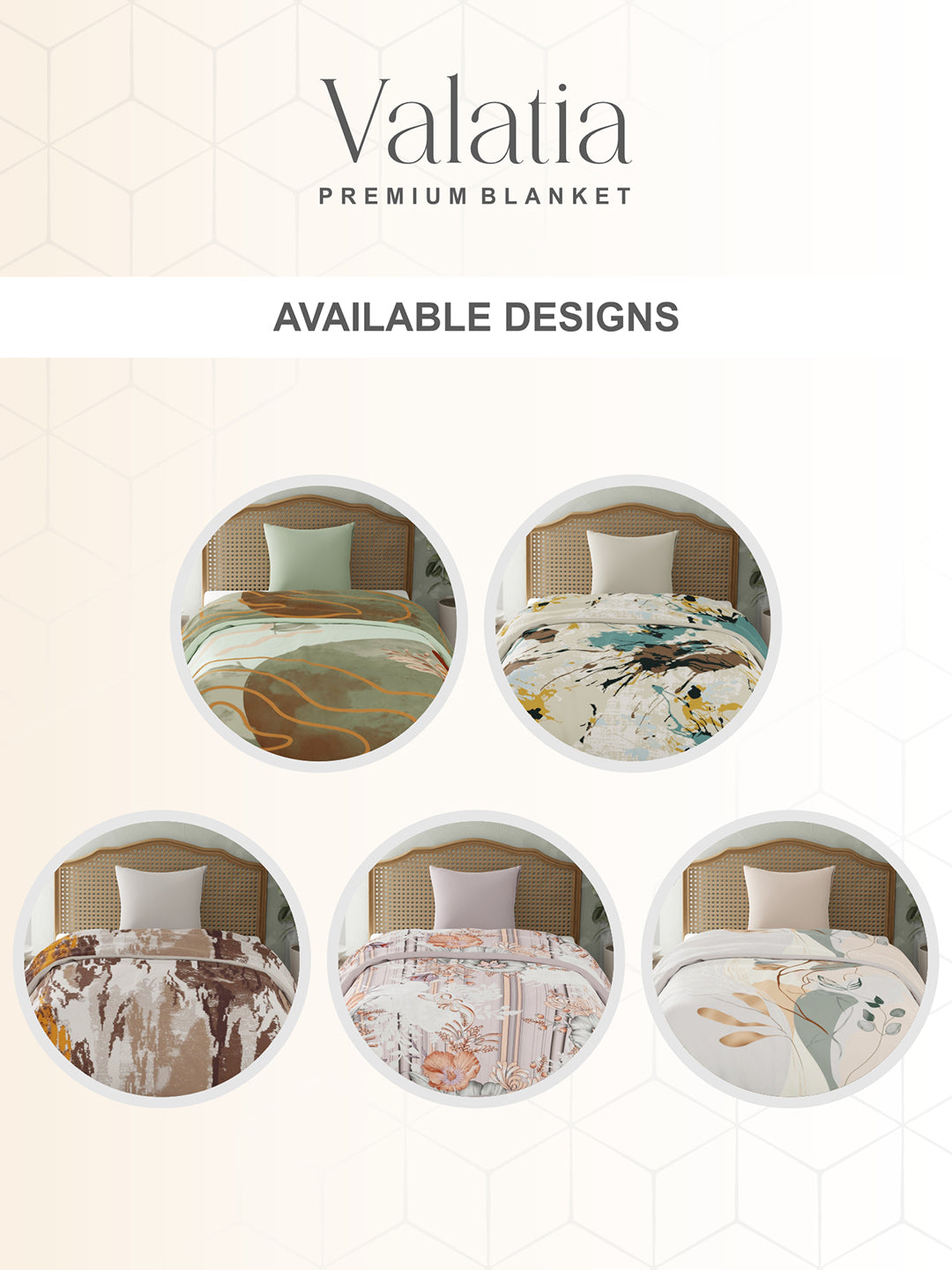 Valatia 700 GSM Multicolor 2 Ply Single Premium Mink Blanket (Size - 1.60 m x 2.20 m)