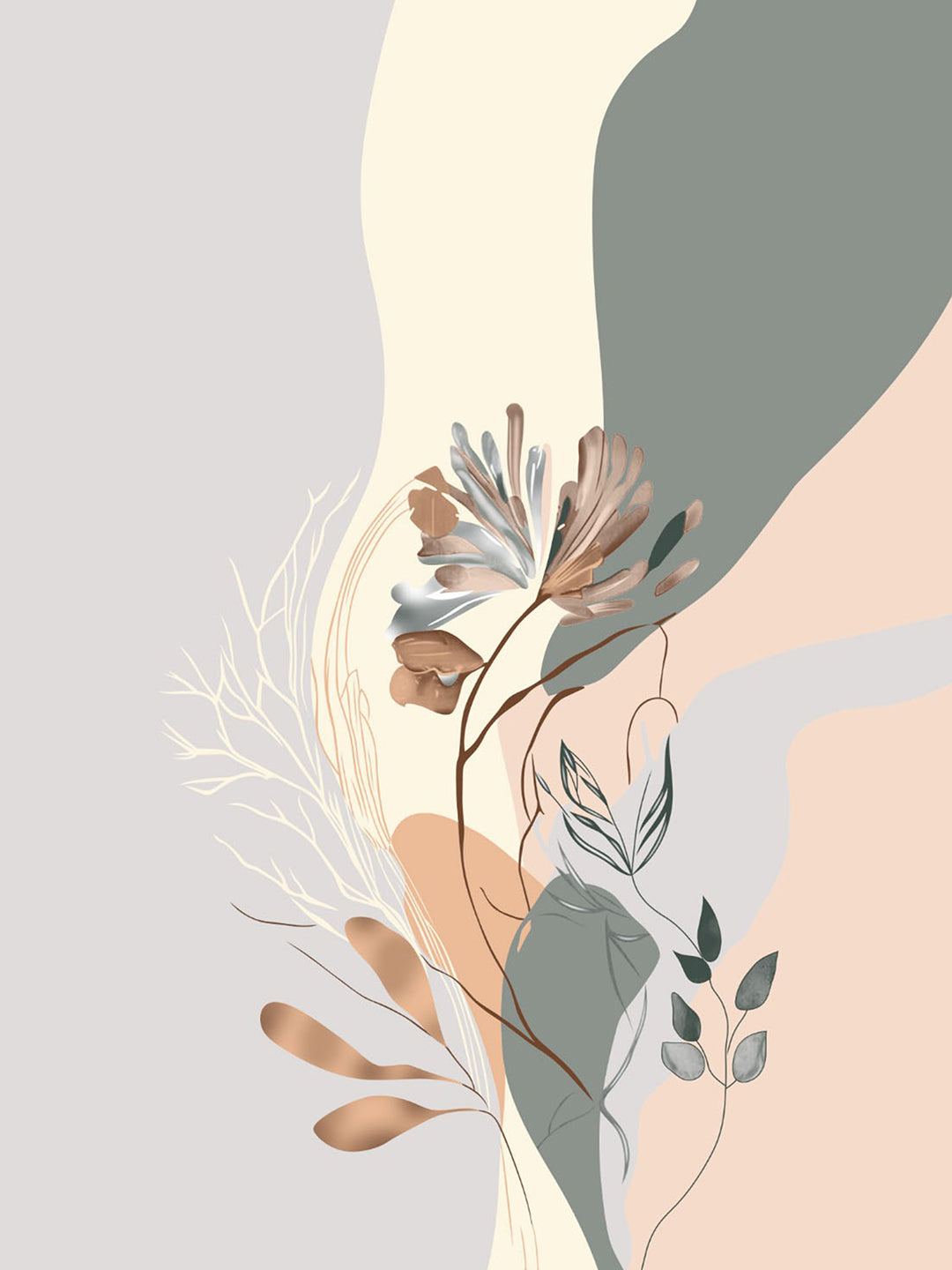 Valatia 700 GSM Multicolor Floral Print 2 Ply Single Premium Mink Blanket (Size - 1.60 m x 2.20 m)