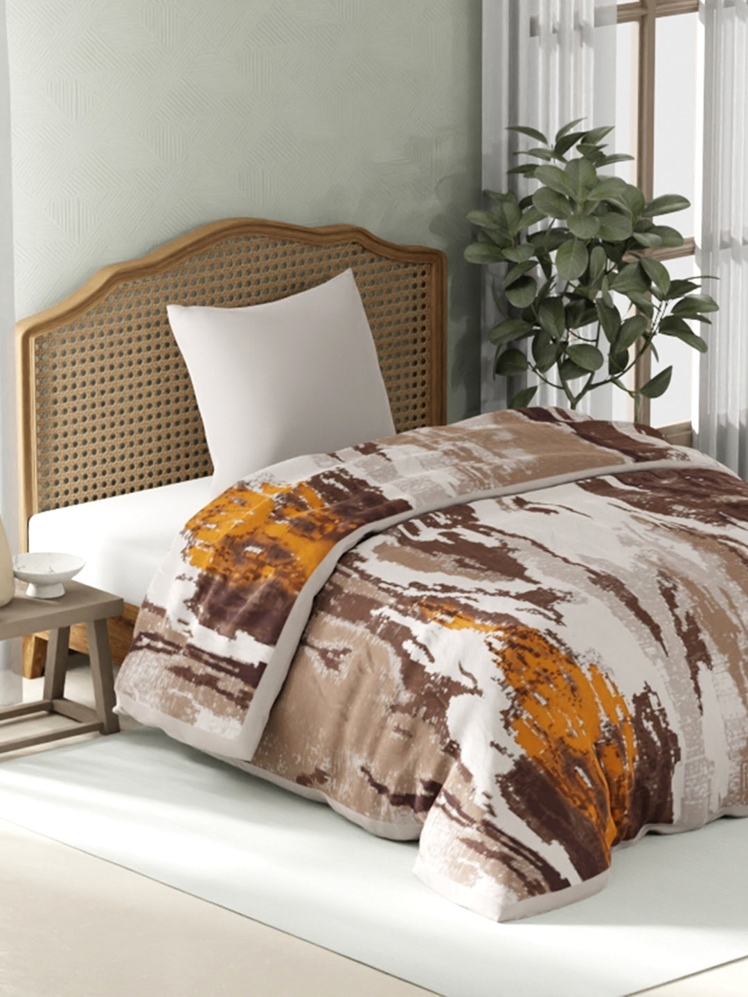 Valatia 700 GSM Multicolor 2 Ply Single Premium Mink Blanket (Size - 1.60 m x 2.20 m)