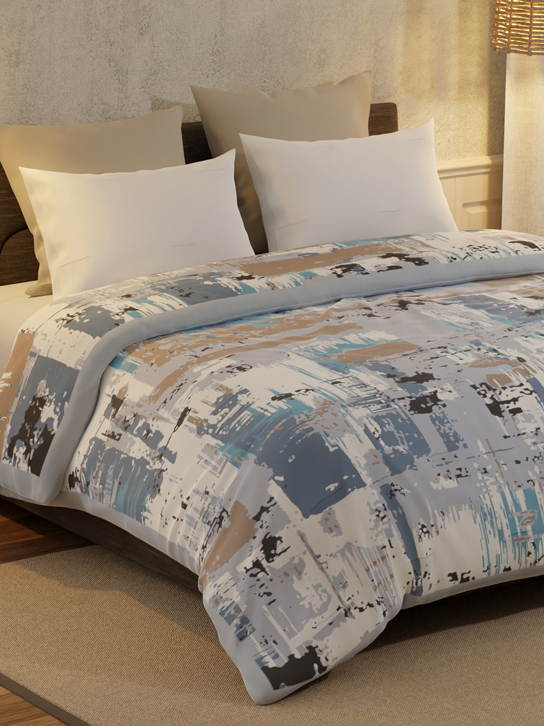 Gardenia Augusta 725 GSM Printed 2 Ply Double Premium Mink Blanket (Size - 2.20 m x 2.40 m)