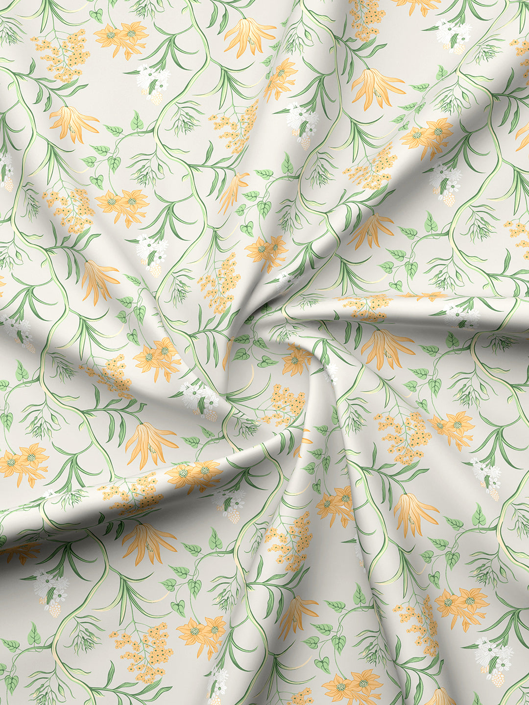 Comfortable double bedsheet with floral print