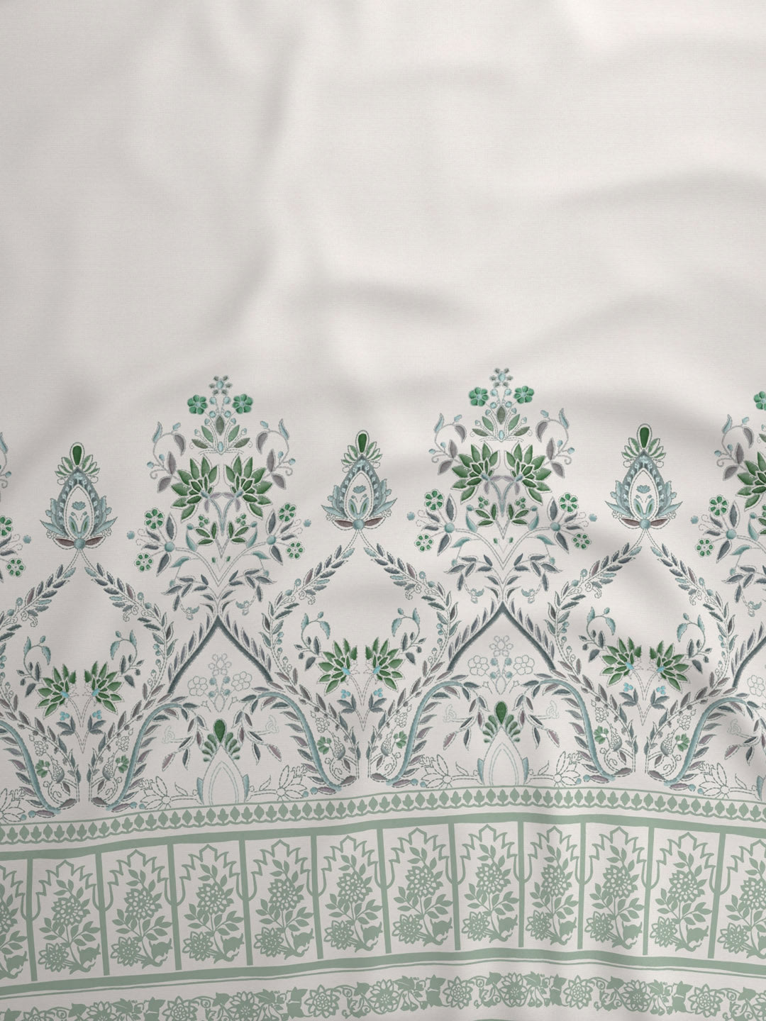 100% Cotton King Bedsheet Set, 600 TC Printed, Luxe Loom