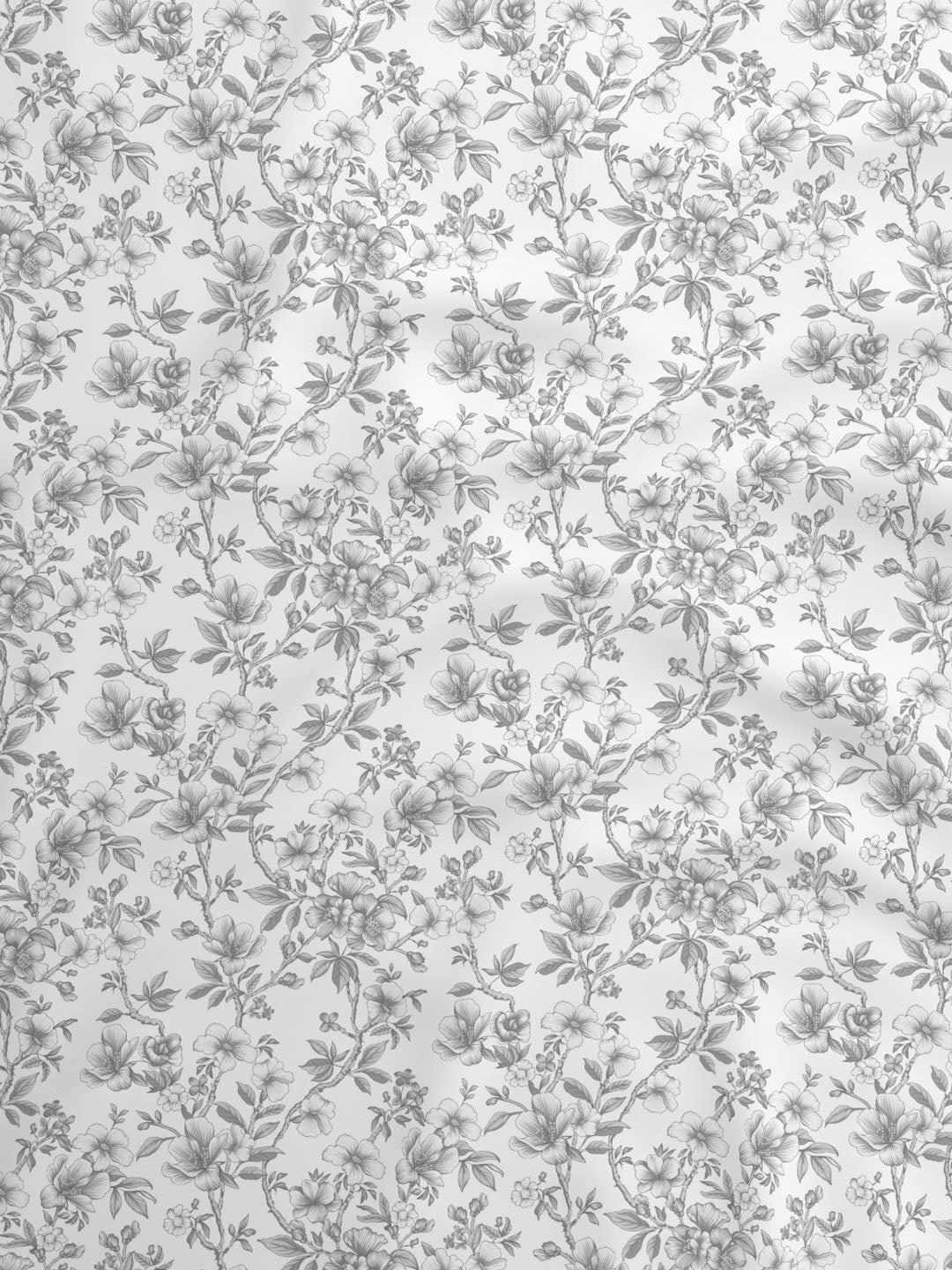 100% Cotton King Bedsheet Set, 200 TC Floral, Valatia