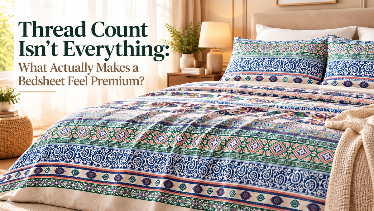Thread Count Isn't Everything: What Actually Makes a Bedsheet Feel Premium?