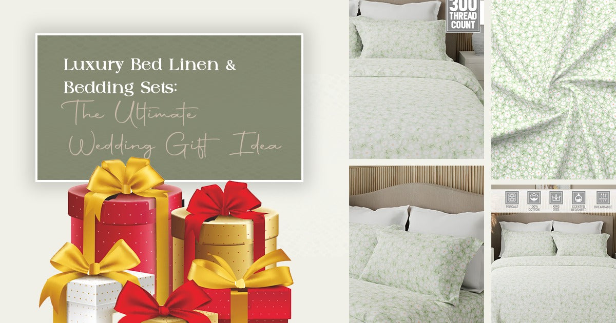 Luxury bed linen and bedding sets perfect for wedding gifts – Boutique Living India