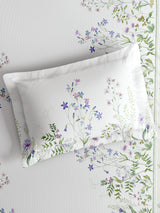 Gardenia Augusta 100% Cotton 300 TC King Bedsheet with 2 Pillow Covers | Printed Bedsheet Set