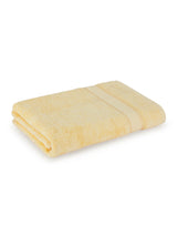 Luxe Loom 100% Cotton 550 GSM Bath Towel - Yellow