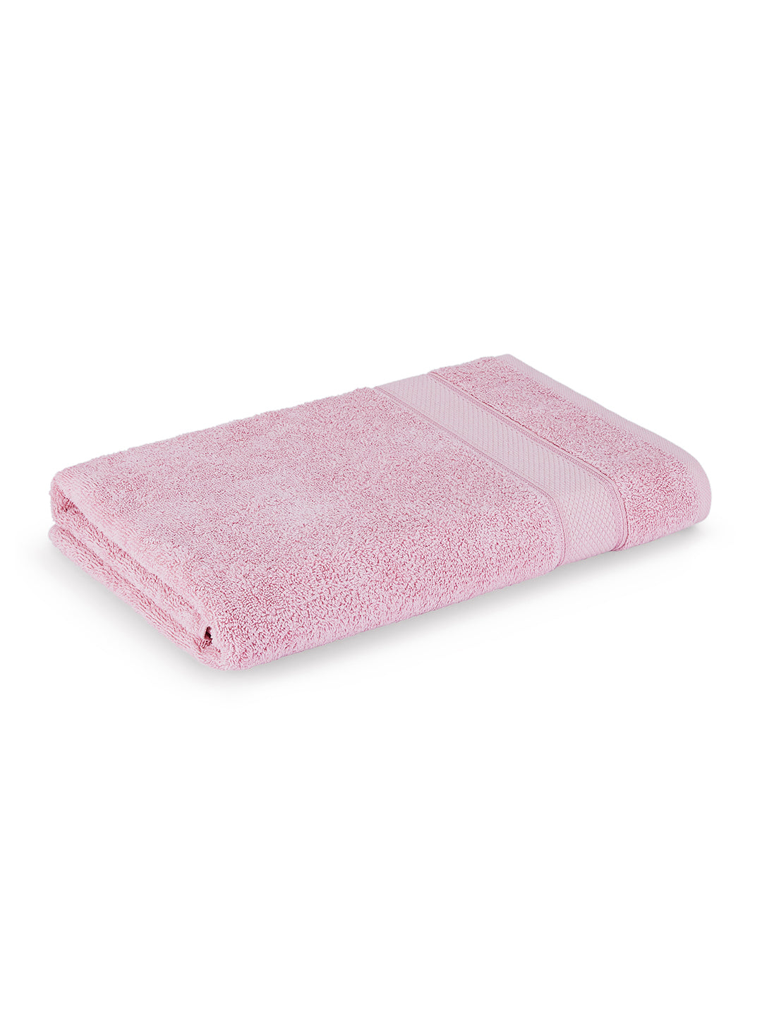 Luxe Loom 100% Cotton 550 GSM Bath Towel - Blush Pink