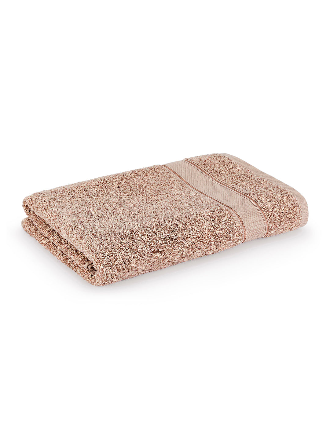 Luxe Loom 100% Cotton 550 GSM Bath Towel - Brown Rush