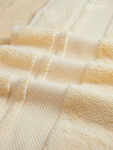 Platinum Pulse 100% Cotton 625 GSM Bath Towel - Beige