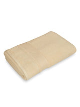 Platinum Pulse 100% Cotton 625 GSM Bath Towel - Brazilian Sand (Brown) (Pack of 1)