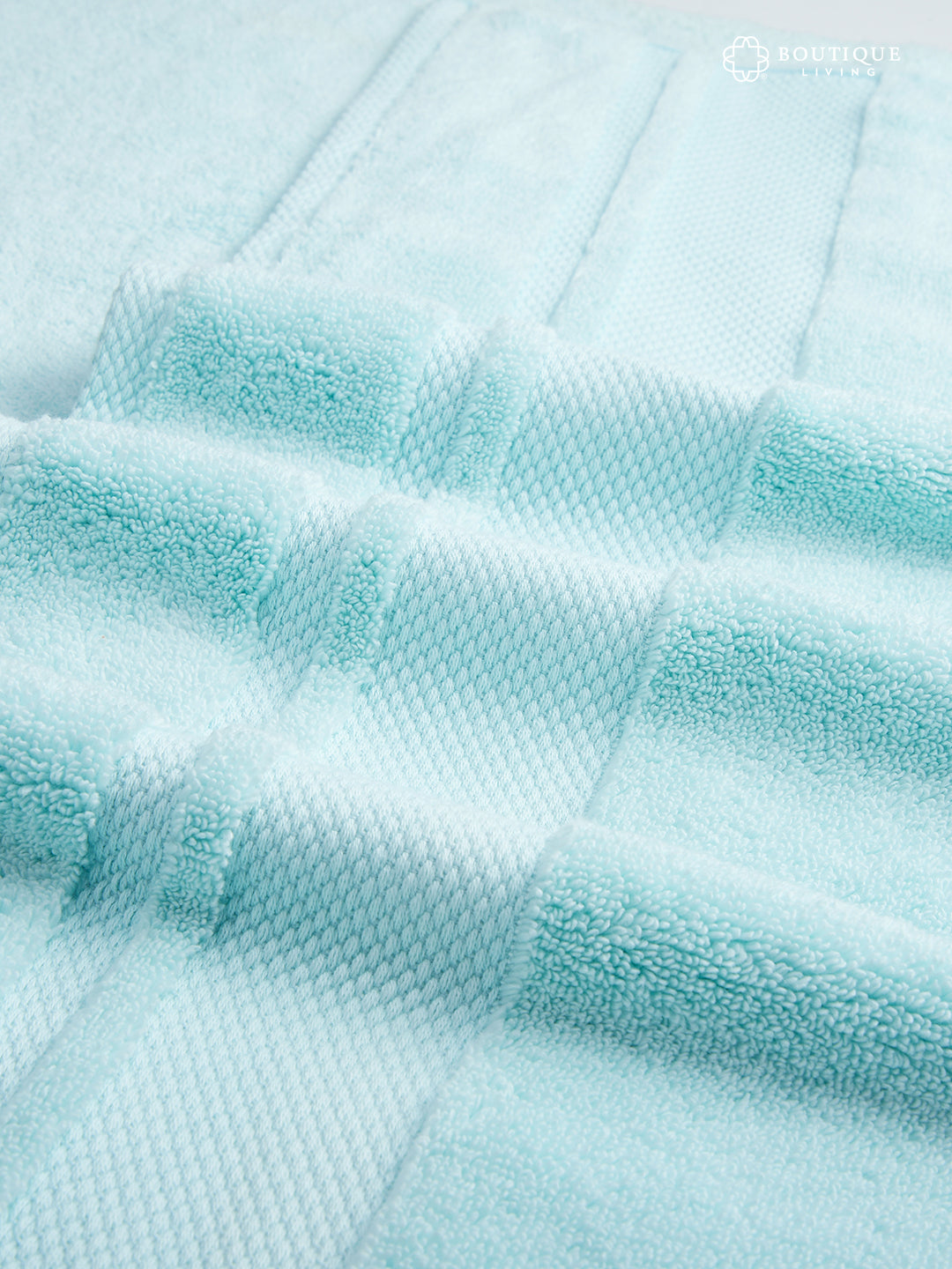 Platinum Pulse 100% Cotton 625 GSM Bath Towel - Sky Light (Blue) (Pack of 1)
