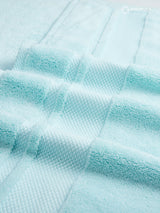 Platinum Pulse 100% Cotton 625 GSM Bath Towel - Sky Light (Blue) (Pack of 1)