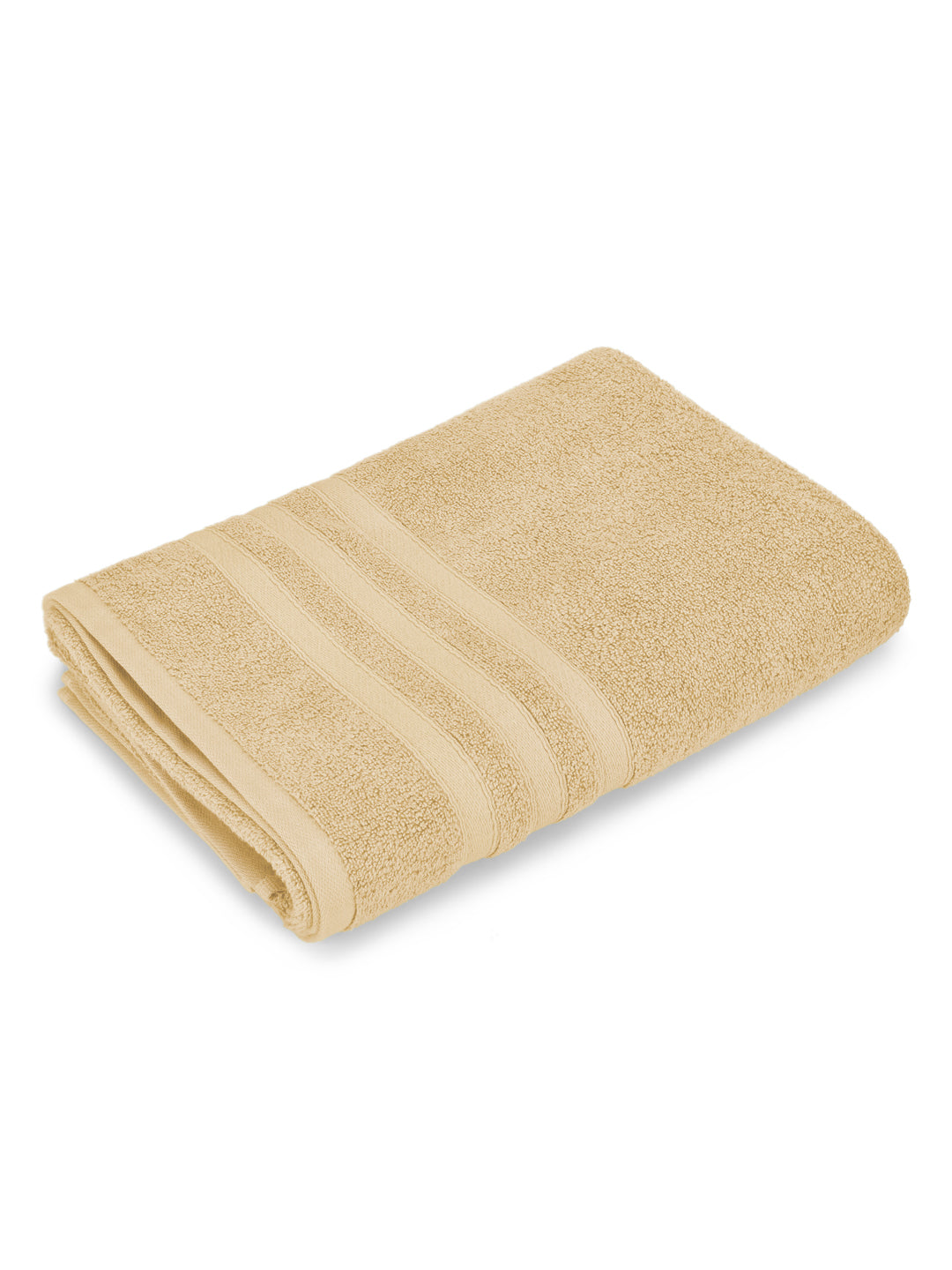 Zen Living Cotton Bamboo 550 GSM Bath Towel - Gray Sand (Pack of 1)