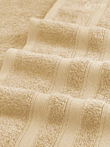 Zen Living Cotton Bamboo 550 GSM Bath Towel - Gray Sand (Pack of 1)