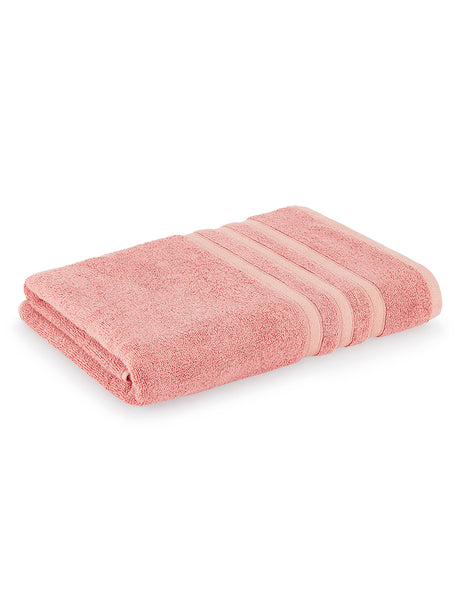 Zen Living Cotton Bamboo 550 GSM Bath Towel - Pearled Pink