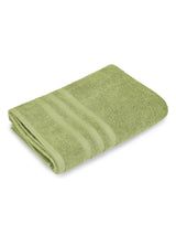 Zen Living Cotton Bamboo 550 GSM Bath Towel - Green (Pack of 1)