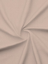 Cottage Garden 100% Cotton 300 TC Single Bedsheet with 1 Pillow Cover - White Geometrical Print