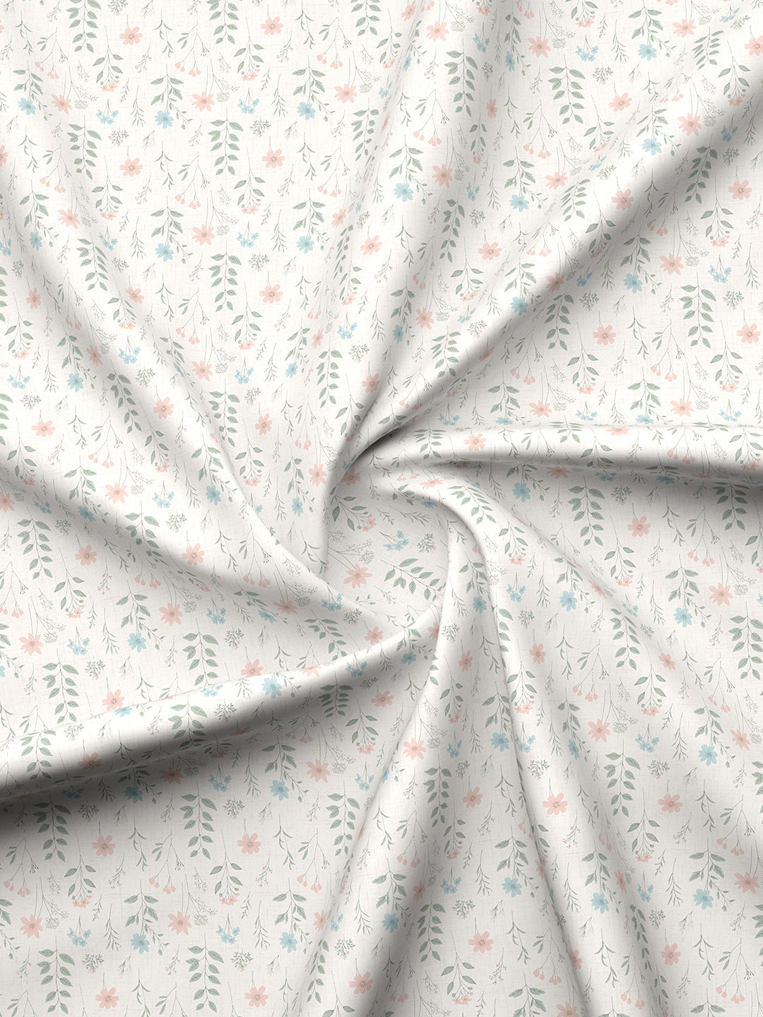 Cottage Garden 100% Cotton 300 TC Grey Printed Double Reversible Comforter - Pack of 1 (108 L x 90 W inches)