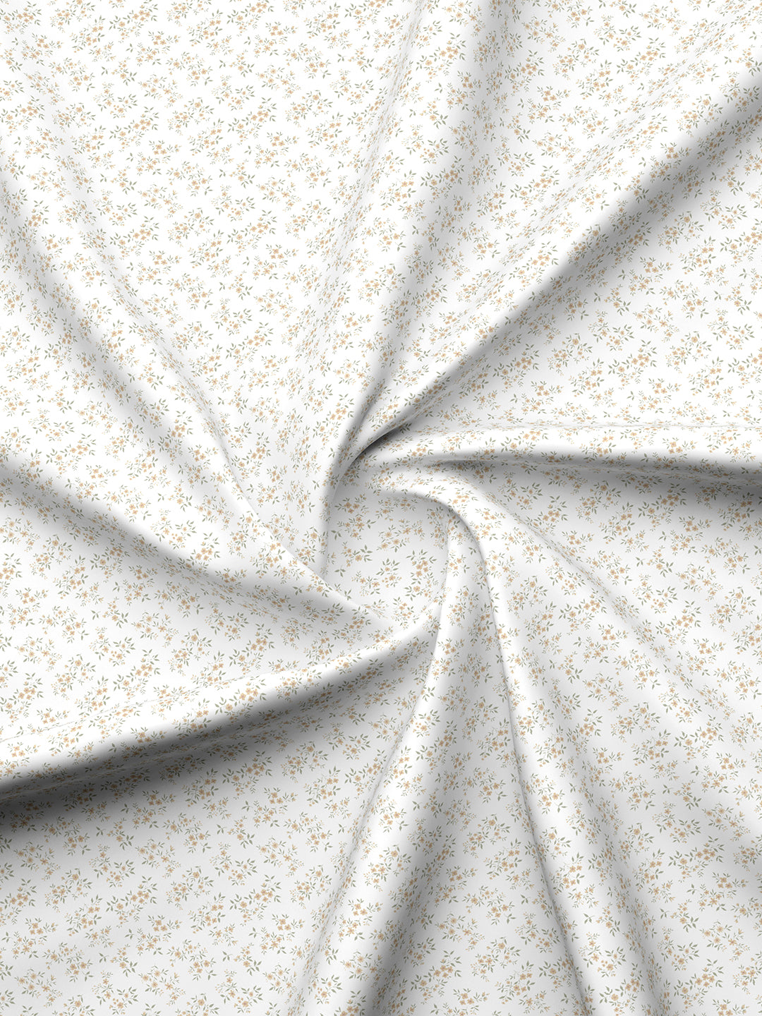 Cottage Garden 100% Cotton 300 TC Grey & White Printed Double Reversible Comforter - Pack of 1 (108 L x 90 W inches)