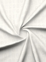 Cottage Garden 100% Cotton 300 TC White & Grey Printed Single Reversible Comforter - Pack of 1 (88 L x 60 W inches)