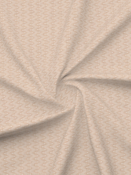 Gardenia Augusta 100% Cotton 300 TC Beige Digitally Printed Super King Bedsheet with 2 Pillow Covers