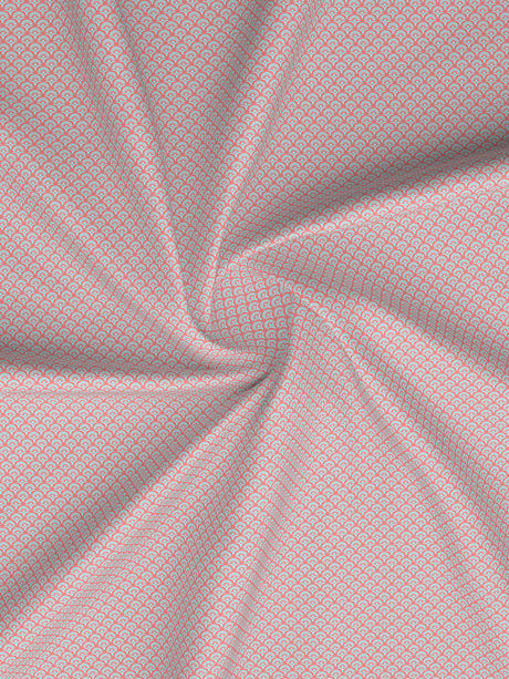 Heritage Walk 100% Egyptian Cotton 200 TC Pink Ethnic Print King Bedsheet with 2 Pillow Covers