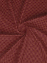 Heritage Walk 100% Egyptian Cotton 200 TC Red Ethnic Print King Bedsheet with 2 Pillow Covers