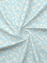 Nature Bouquet 100% Cotton 300 TC King Bedsheet with 2 Pillow Covers | Floral Fragrance Bedsheet Set