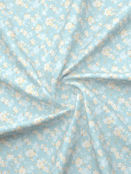 Nature Bouquet 100% Cotton 300 TC King Bedsheet with 2 Pillow Covers | Floral Fragrance Bedsheet Set