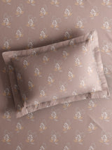 Nature Bouquet 100% Cotton 300 TC King Bedsheet with 2 Pillow Covers | Floral Fragrance Bedsheet Set