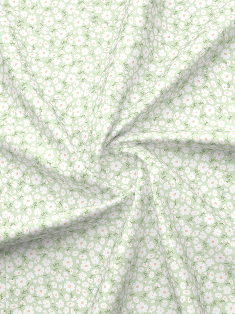 Nature Bouquet 100% Cotton 300 TC King Bedsheet with 2 Pillow Covers | Floral Fragrance Bedsheet Set