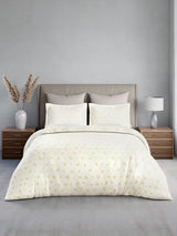 Nature Bouquet 100% Cotton 300 TC King Bedsheet with 2 Pillow Covers | Floral Fragrance Bedsheet Set