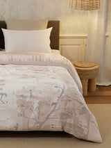 Gardenia Augusta 725 GSM Floral 2 Ply Double Premium Mink Blanket (Size - 2.20 m x 2.40 m)