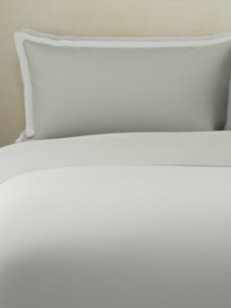 100% Cotton, 400 TC | King Size Bedding Set| 1 Bedsheet with 1 Duvet Cover & 4 Pillow Covers | Cotton Charm Collection - Grey