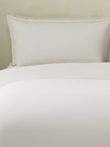 100% Cotton 400 TC King Size Bedding Set, 1 Bedsheet with 1 Duvet Cover & 4 Pillow Covers, Cotton Charm Collection (Grey)