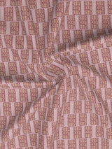Valatia 100% Cotton 200 TC Karigari Printed Single Bedsheet with 1 Pillow Cover - Pink