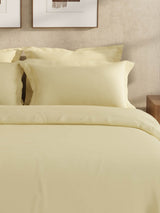 100% Cotton 300 TC, King Size Dyed Bedsheet with 1 Duvet Cover and 4 Pillow Covers, Emblem Collection - Mojave Desert