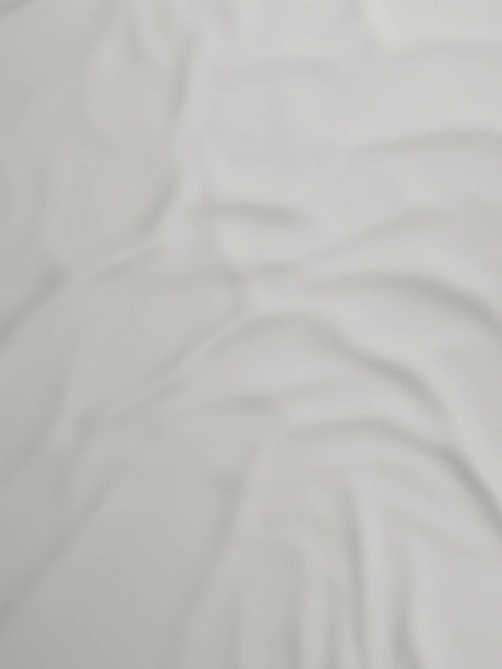 100% Cotton 300 TC, King Size Dyed Bedsheet with 1 Duvet Cover and 4 Pillow Covers, Emblem Collection - Oyester Mushroom