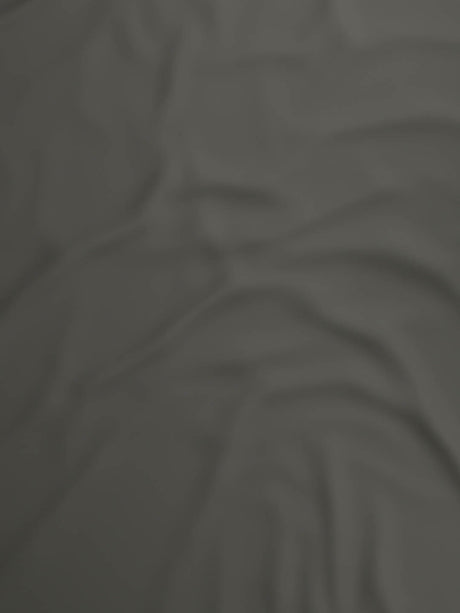 100% Cotton 300 TC, King Size Dyed Bedsheet with 1 Duvet Cover and 4 Pillow Covers, Emblem Collection - Pewter