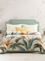 Double Size Blanket, Multicolor Floral (2.40 L x 2.20 W meters), Valatia Collection