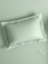 Cottage Garden 100% Cotton 300 TC King Bedsheet with 2 Pillow Covers | Printed Bedsheet Set