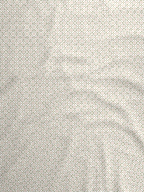 100% Cotton 300 TC, Printed Single Bedsheet Set, Cottage Garden