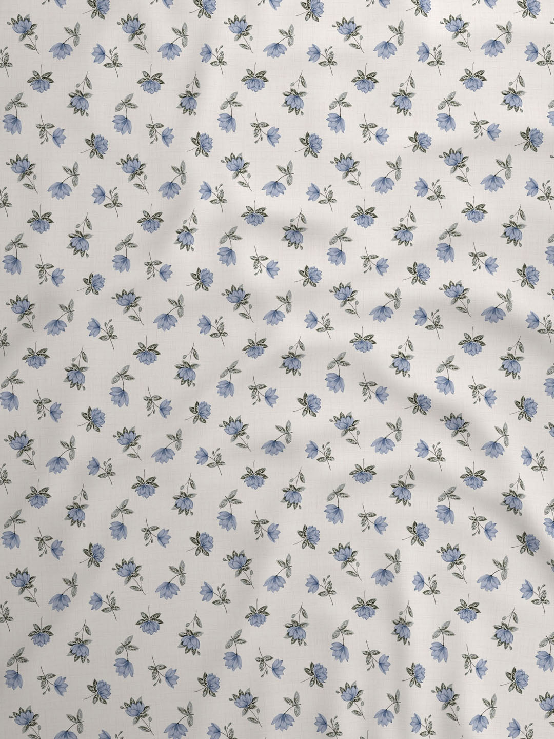 100% Cotton 152 TC, Printed King Bedsheet Set, Embrace