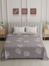 100% Cotton 152 TC, Printed King Bedsheet Set, Embrace